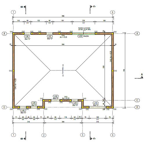 Étude de structure Standarm Étude de structure P4 – Standarm